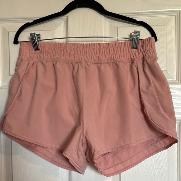 AS Revival women’s pink lined 2.5” inseam athletic shorts size large - Picture 1 of 7